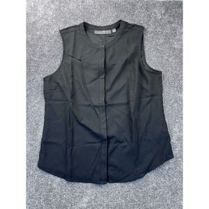 Elizabeth & Clarke Womens Sleeveless Black Blouse Size 16‎